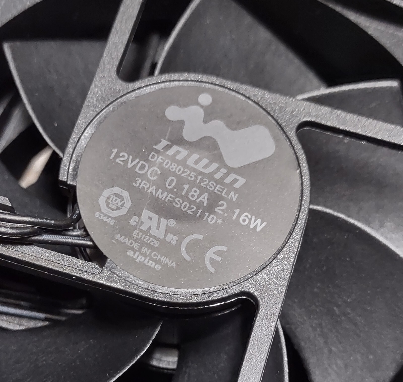 10x / 10 pcs Lot 80mm New Computer Case Fan / InWin DF0802512SELN / US seller