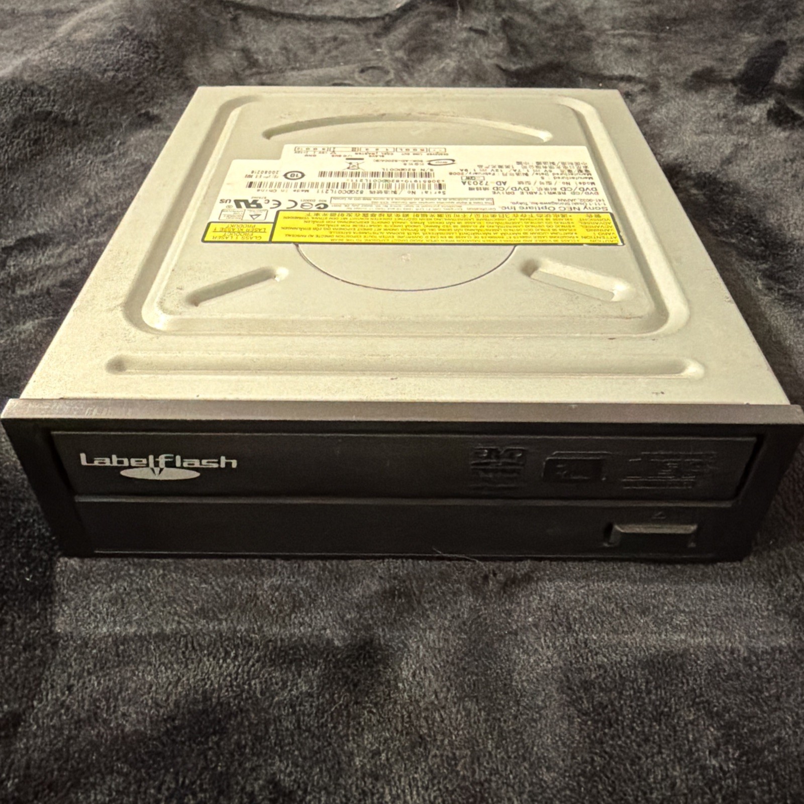 “Sony CD DVD Burner- NEC Optiarc AD-7203A IDE DVD±RW DL LabelFlash 