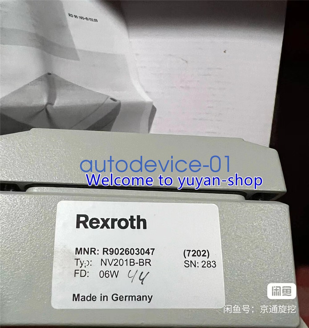1PCS NEW REXROTH R902603047 by DHL/FedEx