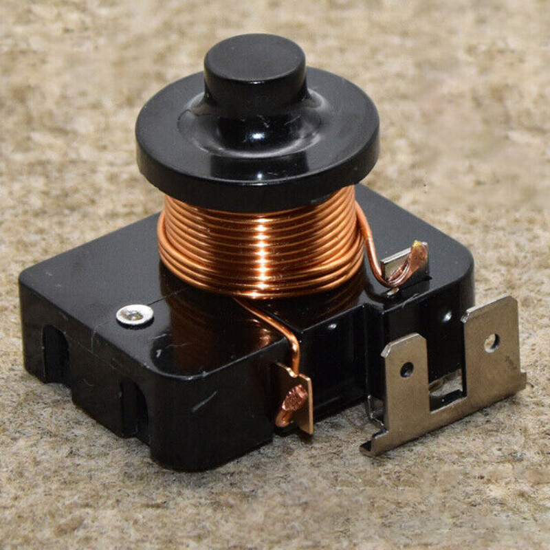 1X For QL2-6.2 A/B3 refrigerator/freezer starter with capacitor pin starter