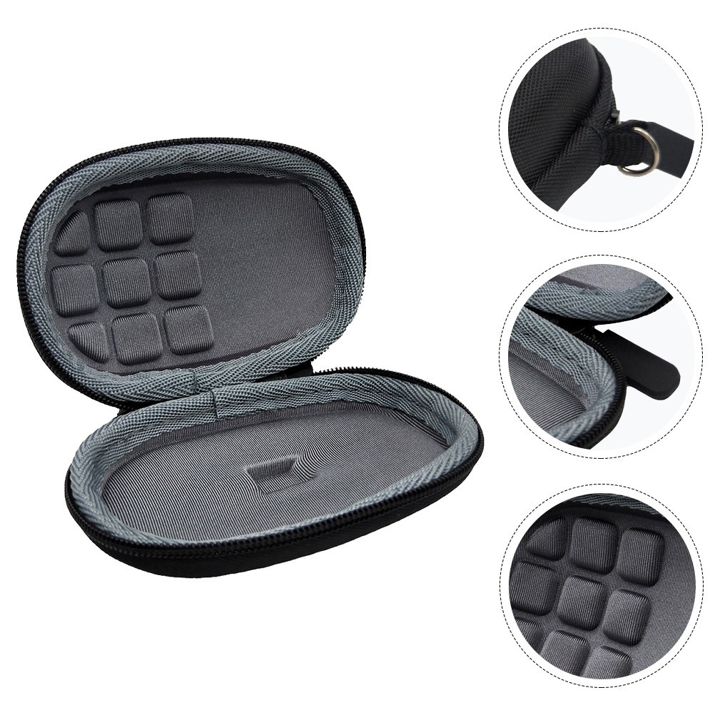 Hard Carrying Bag Cordless Mouse Storage Case Sleeve Wireless Holder