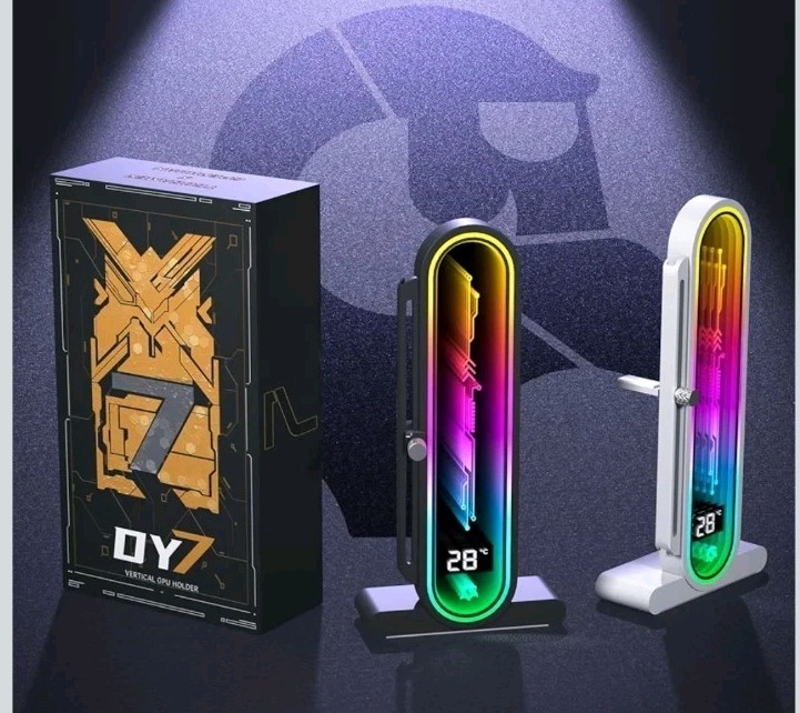 TGOGAMER X GPERHUAN DY7 Vertical GPU Holder White