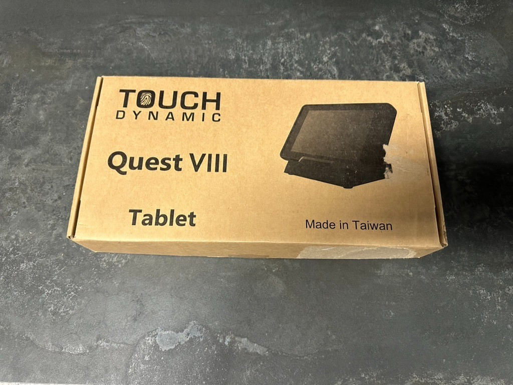 Touch Dynamic Quest VIII 8" Android POS Tablet 3GB 32GB QUESTVIII-A1 Open Box