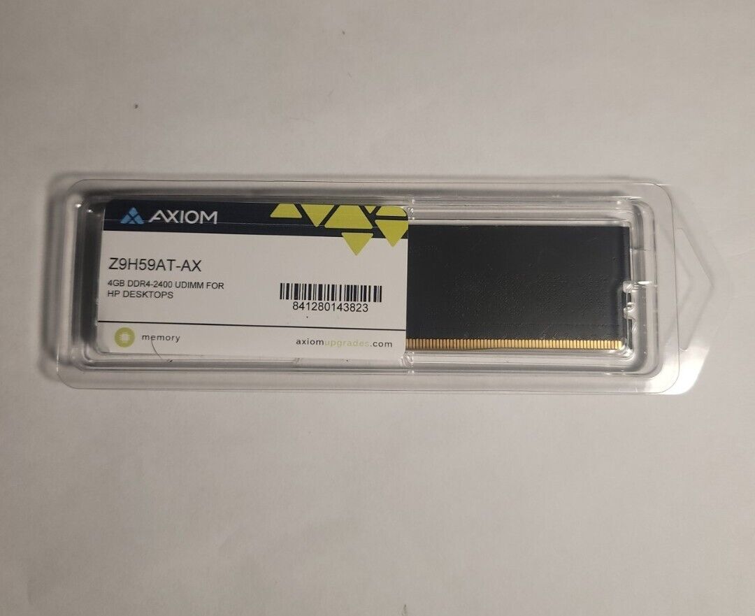 Axiom Z9h59AT-ax 4GB DDR4-2400 UDIMM FOR HP DESKTOPS PC COMPUTER RAM MEMORY 
