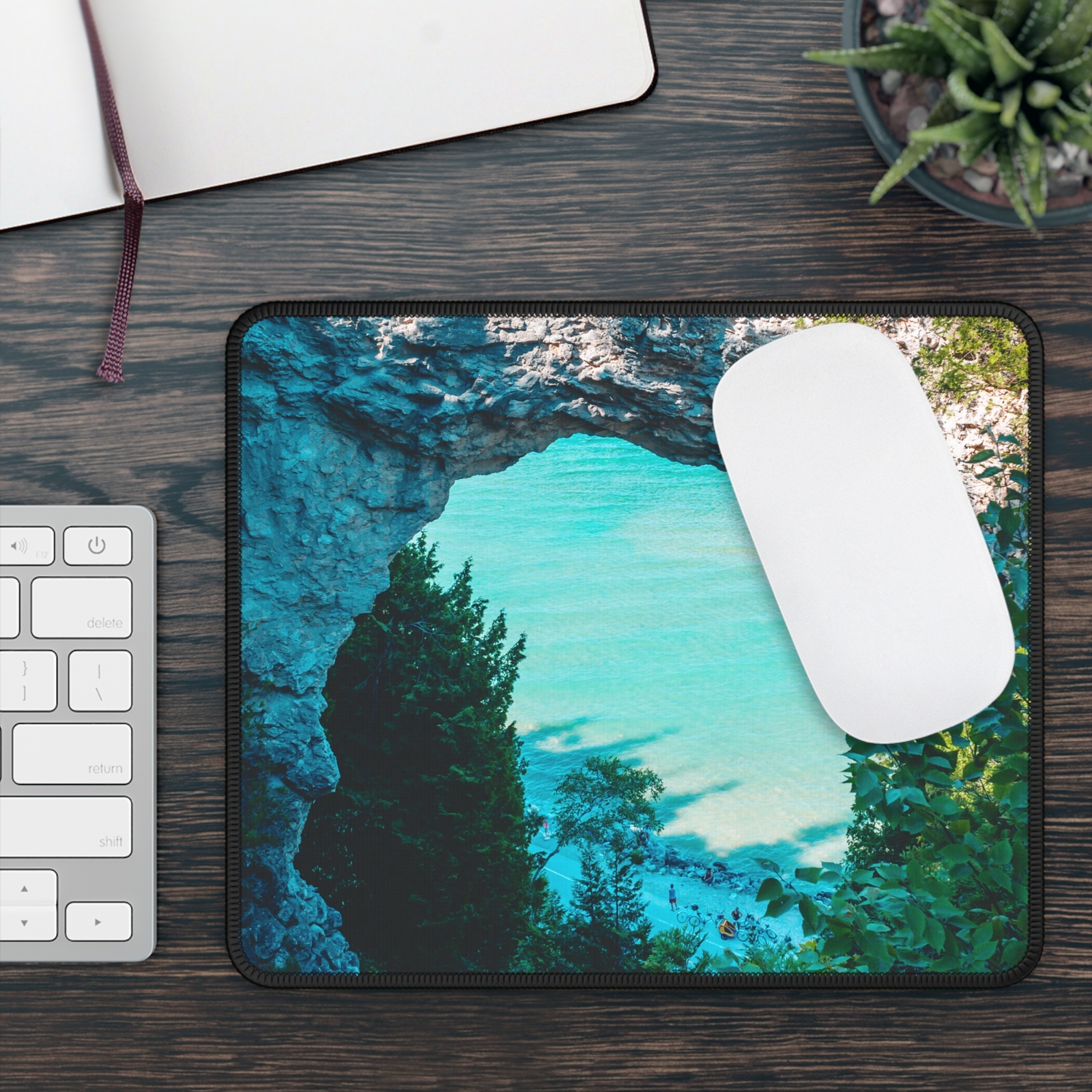 Arch Rock Mouse Pad - Mackinac Island, Michigan | Michigan Travel Photography