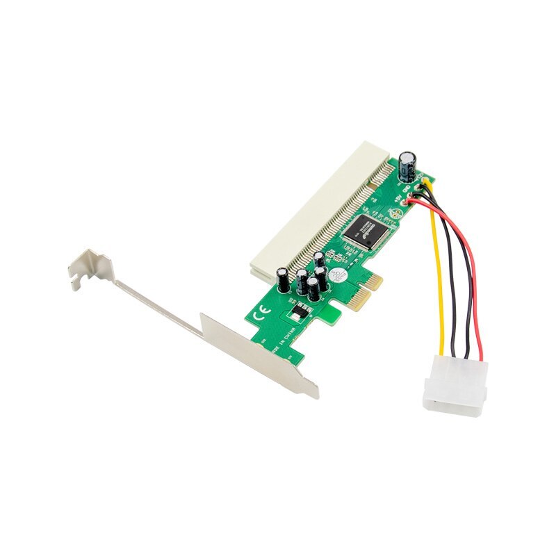 PCI-E To PCI Riser Bus Card Adapter Converter Expansion Card  ASM1083 Chipset