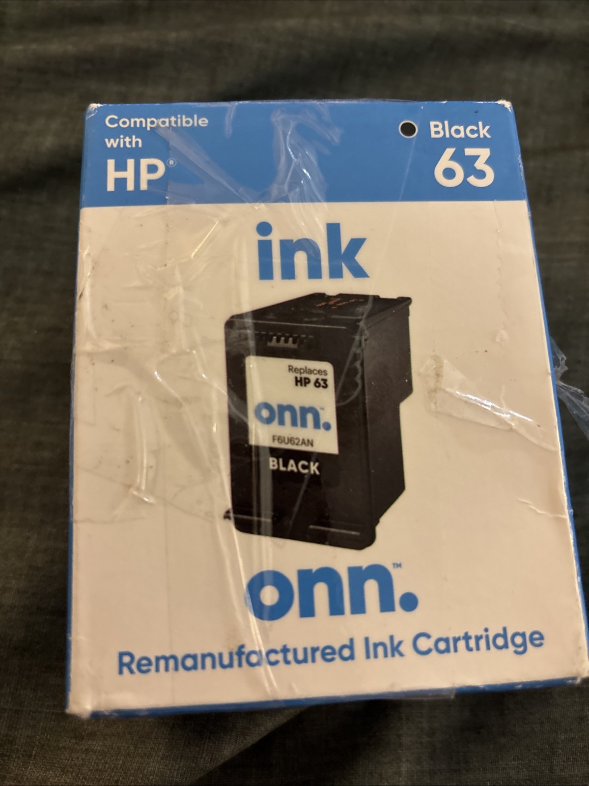 Onn HP 65 Black Ink Cartridge EXP 10/2025