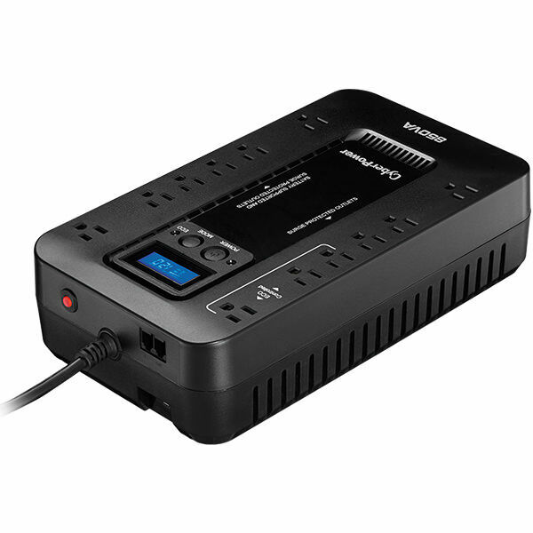 New CyberPower EC750G Controlled 850VA 510W EC Series Battery Backup w/ Surge