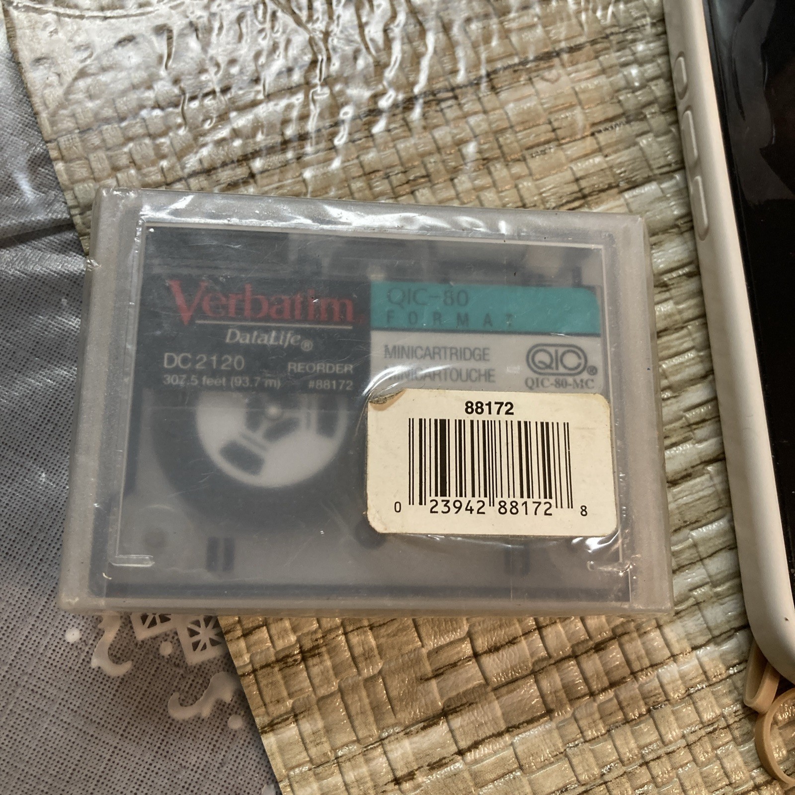 Verbatim DC2120 120MB QIC-80 Mini Data Cartridge