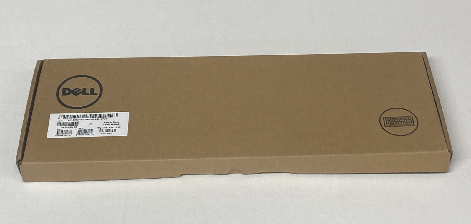 Dell KB216 OEM Genuine Wired USB US Keyboard Black 6WMN0 New