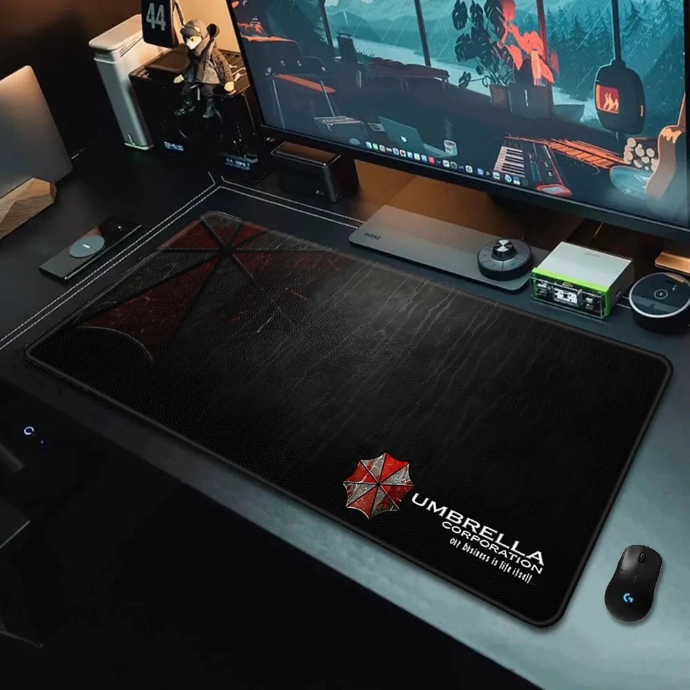 Resident Evil Mouse Pad Gaming Mousepad Desk Mat HD Print Non-Slip 30x60cm