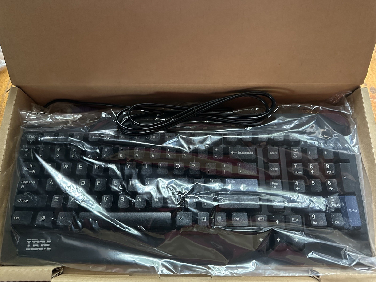 IBM SK-8811 32P5000 PS/2 Keyboard NOS Vintage Black OEM Original Box