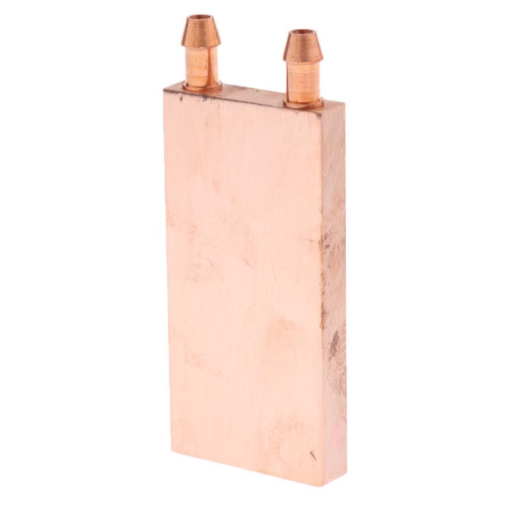 Copper Water Cooling Block, Liquid Water System for