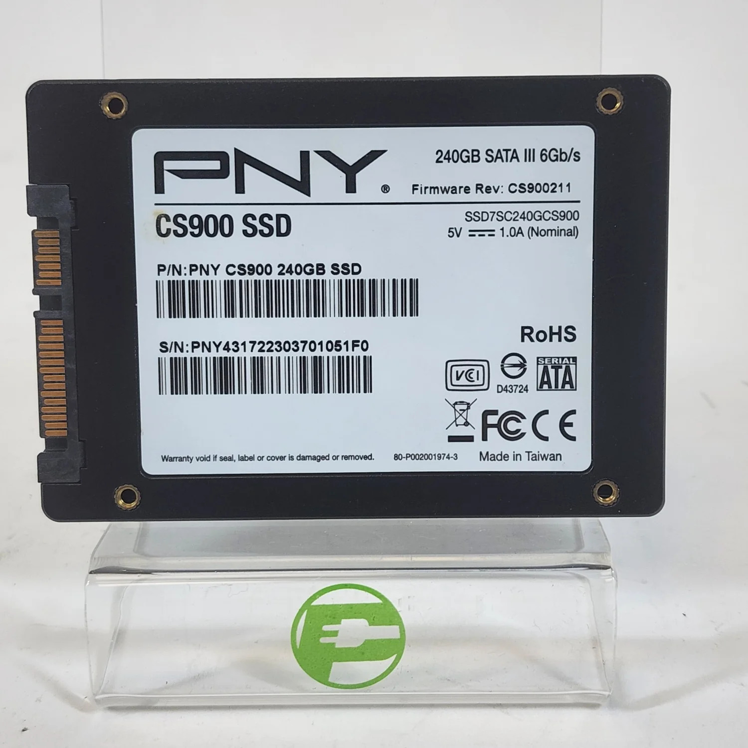PNY 2.5" CS900 240GB SATA III 6Gbps SSD CS900211