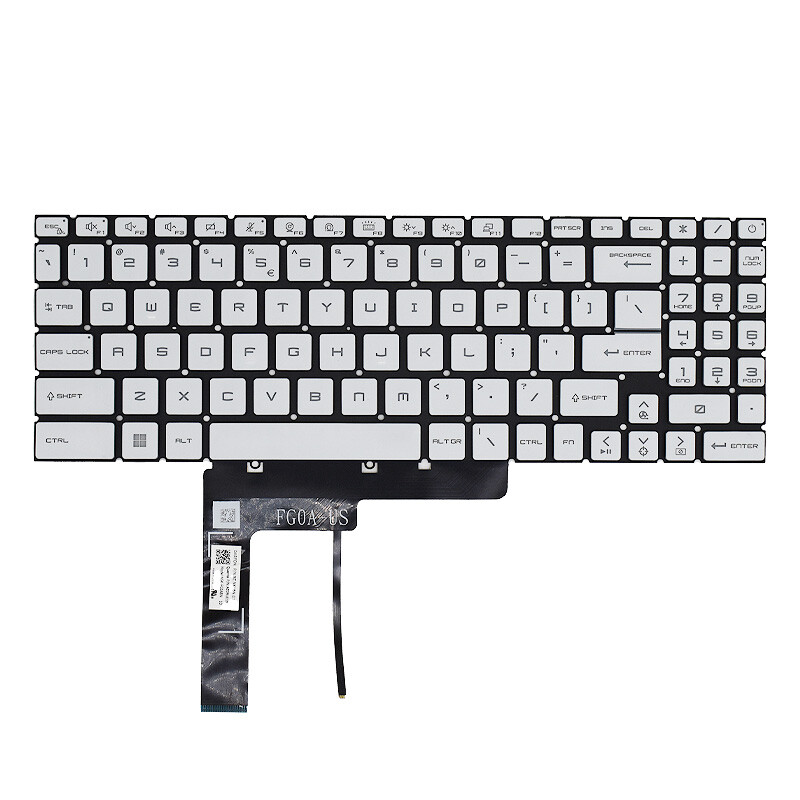 New US Keyboard For MSI Sword 15 MS-1584 MS-17L2 MS-17L4 MS-17L3 MS-158K backlit
