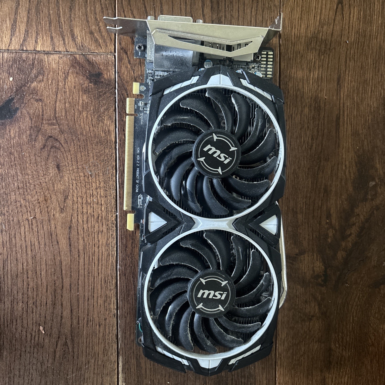 MSI MS-V341 Radeon RX 580 Armor Graphics Card; 4Gb