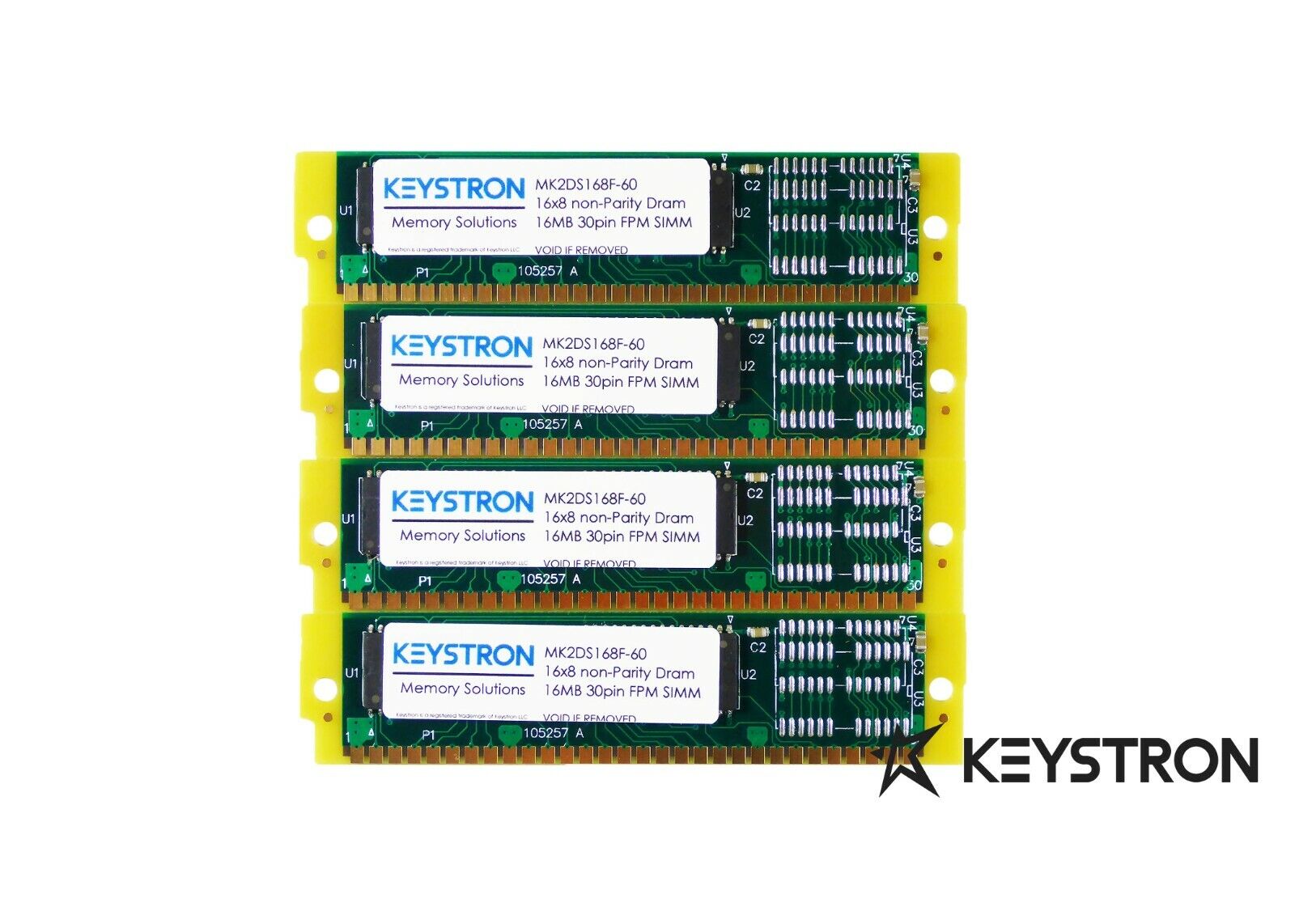 4x 16MB 64MB 30pin 16x8 SIMMs RAM MEMORY 60ns for APPLE Performa Quadra Mac IIsi