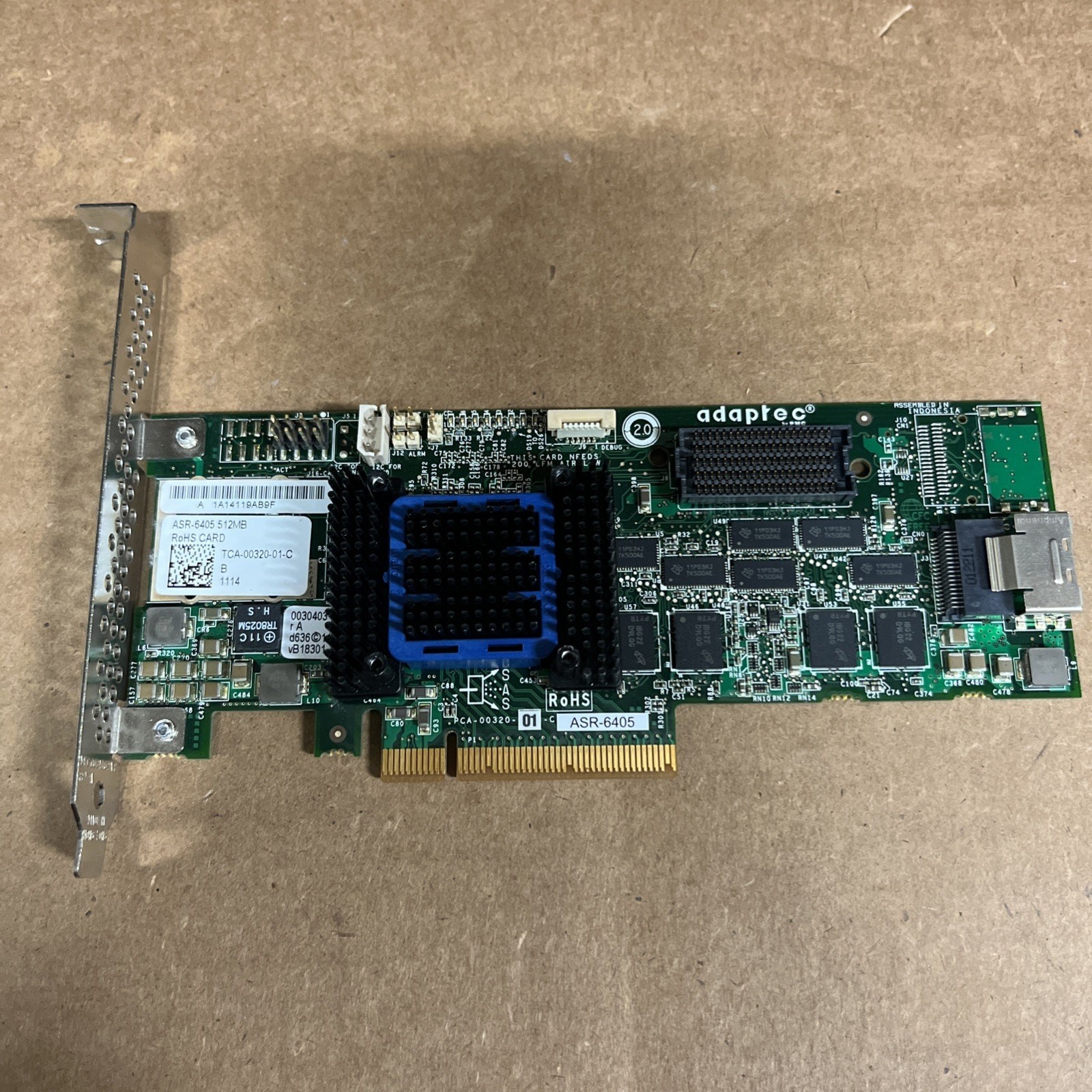 Adaptec ASR-6405 512MB RAID Controller Card
