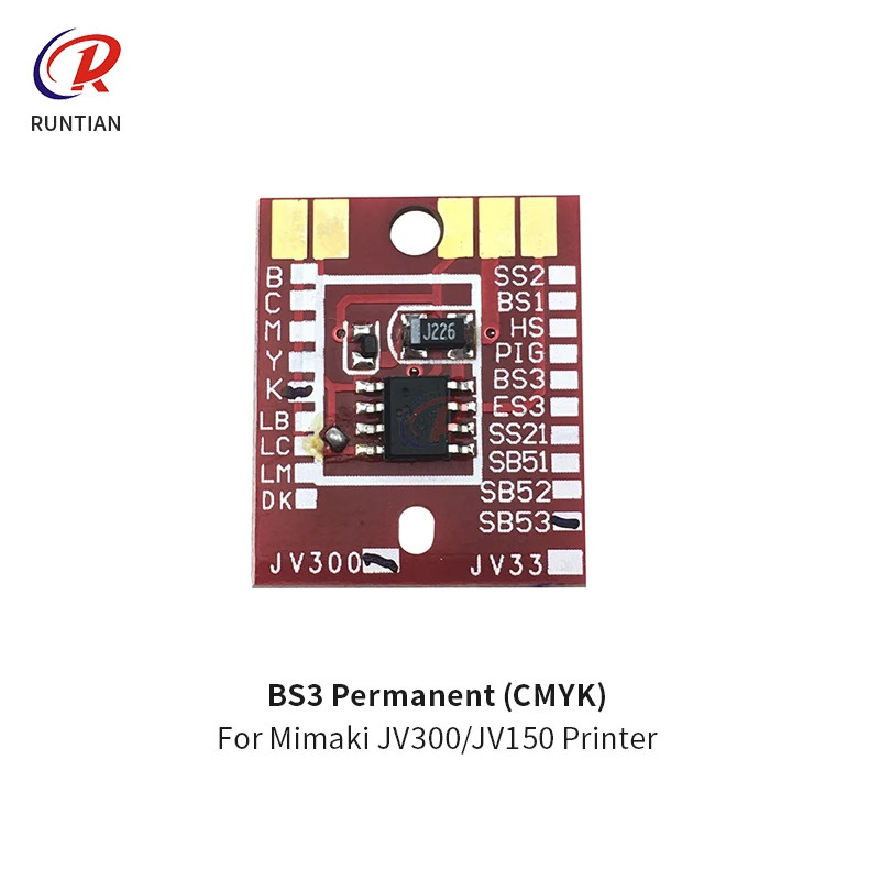 Cartridge Permanent Chip for Mimaki JV300 JV150 SS21 SB53 BS3 ES3 Cartridge Chip