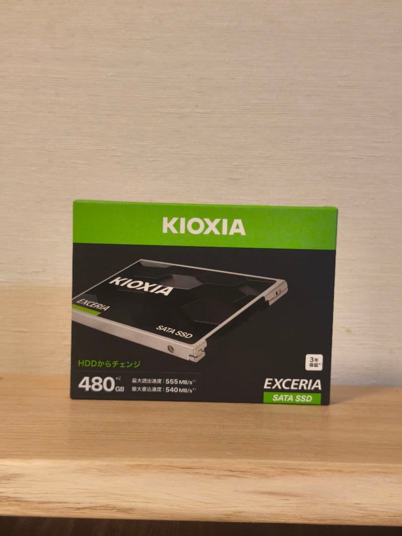KIOXIA EXCERIA SATA SSD 480GB 2.5 Inch 7mm SATA Interface