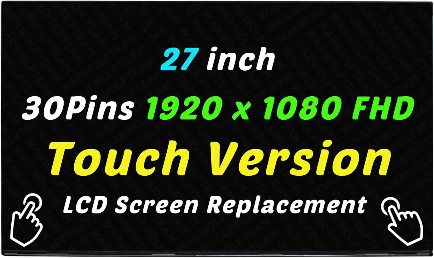 27" M84857-001 FHD LCD Panel Display TouchScreen for HP 27-CB0019 27-cb1142in