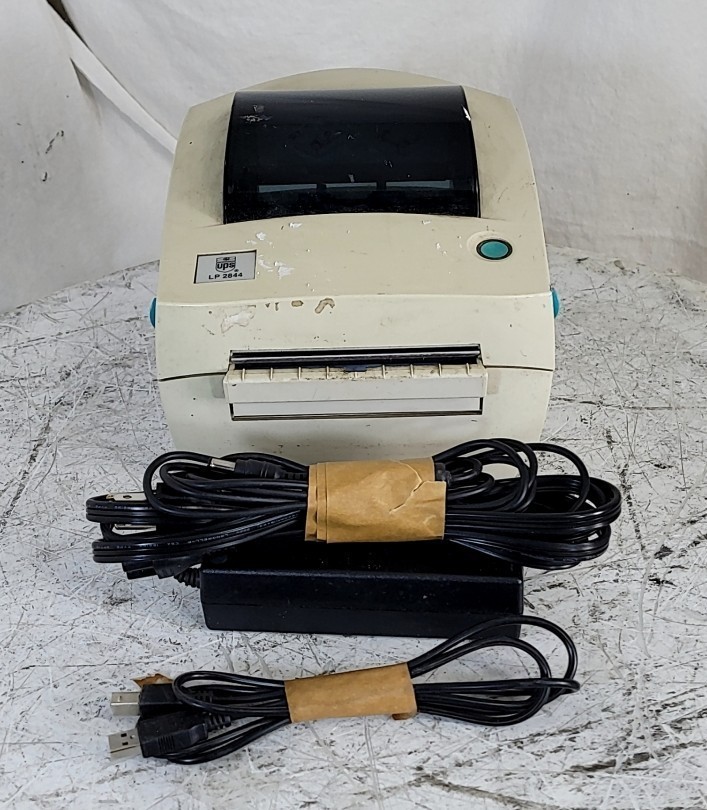 ELTRON Zebra UPS LP2844PSAT 120625-001 Thermal Label Printer