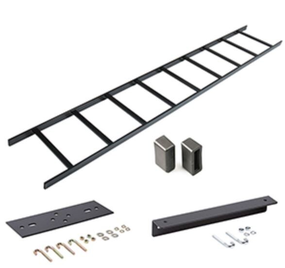 6ft x 12in - Cable Runway Wall-to-Rack Ladder Rack Kit