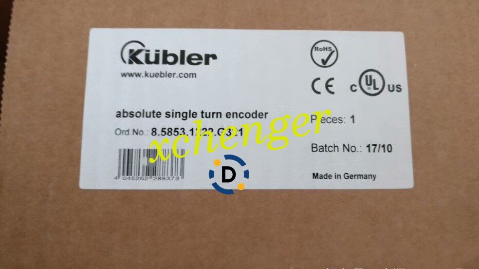 1PCS Kubler 8.5853.1222.G321 encoder new via FedEx or DHL