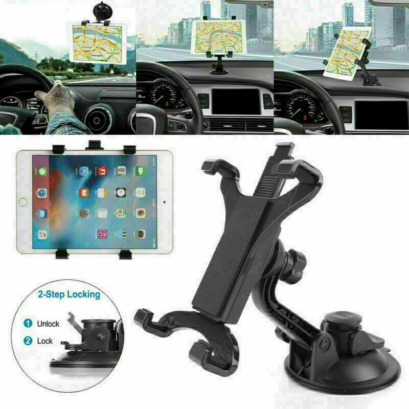 Car Tablet Mount Holder Windshield Dashboard For Universal 7"~11" Tablet PC iPad