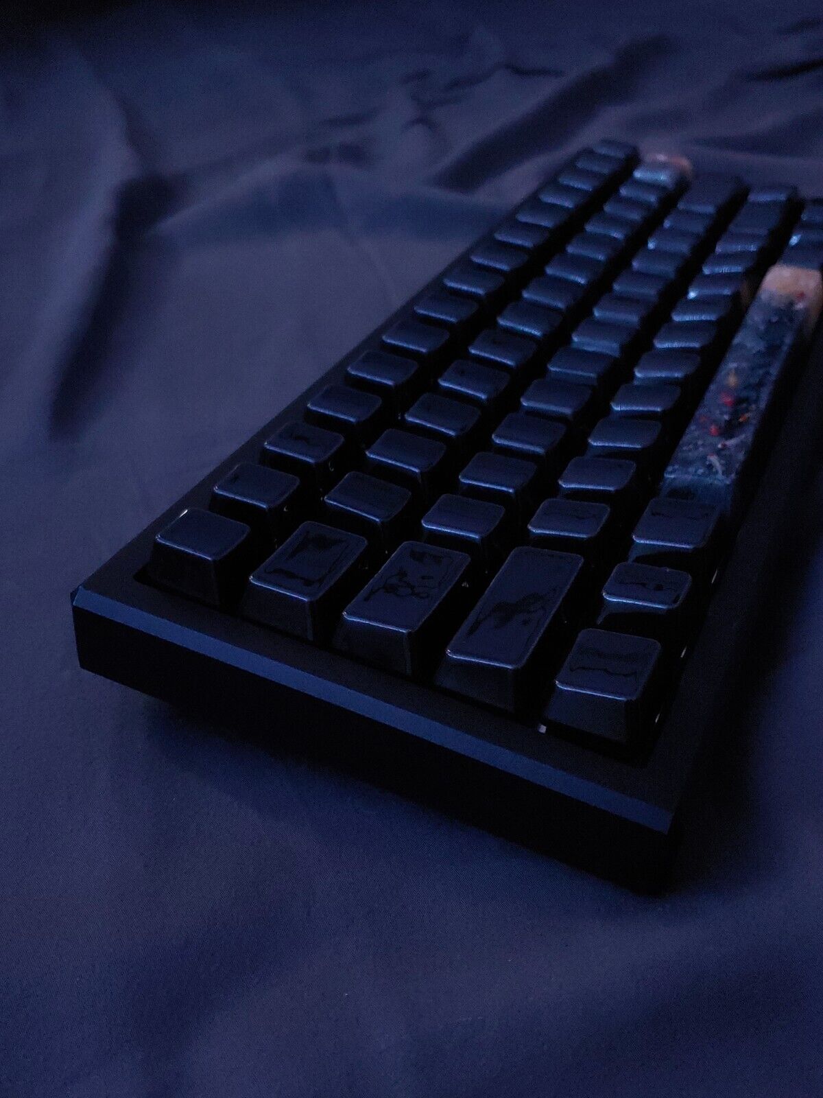 Wilba.Tech Salvation Custom Mechanical Keyboard - 60%-Business Black