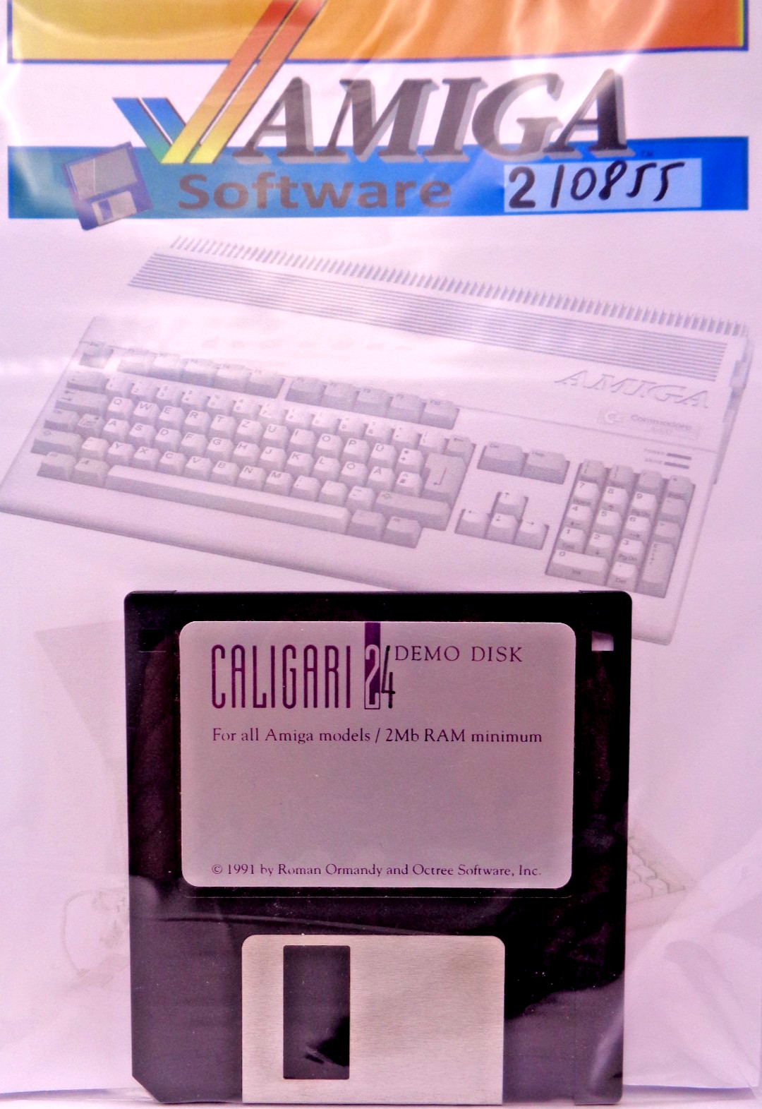 COMMODORE AMIGA -- CALIGARI 24 DEMO DISK (OCTREE)