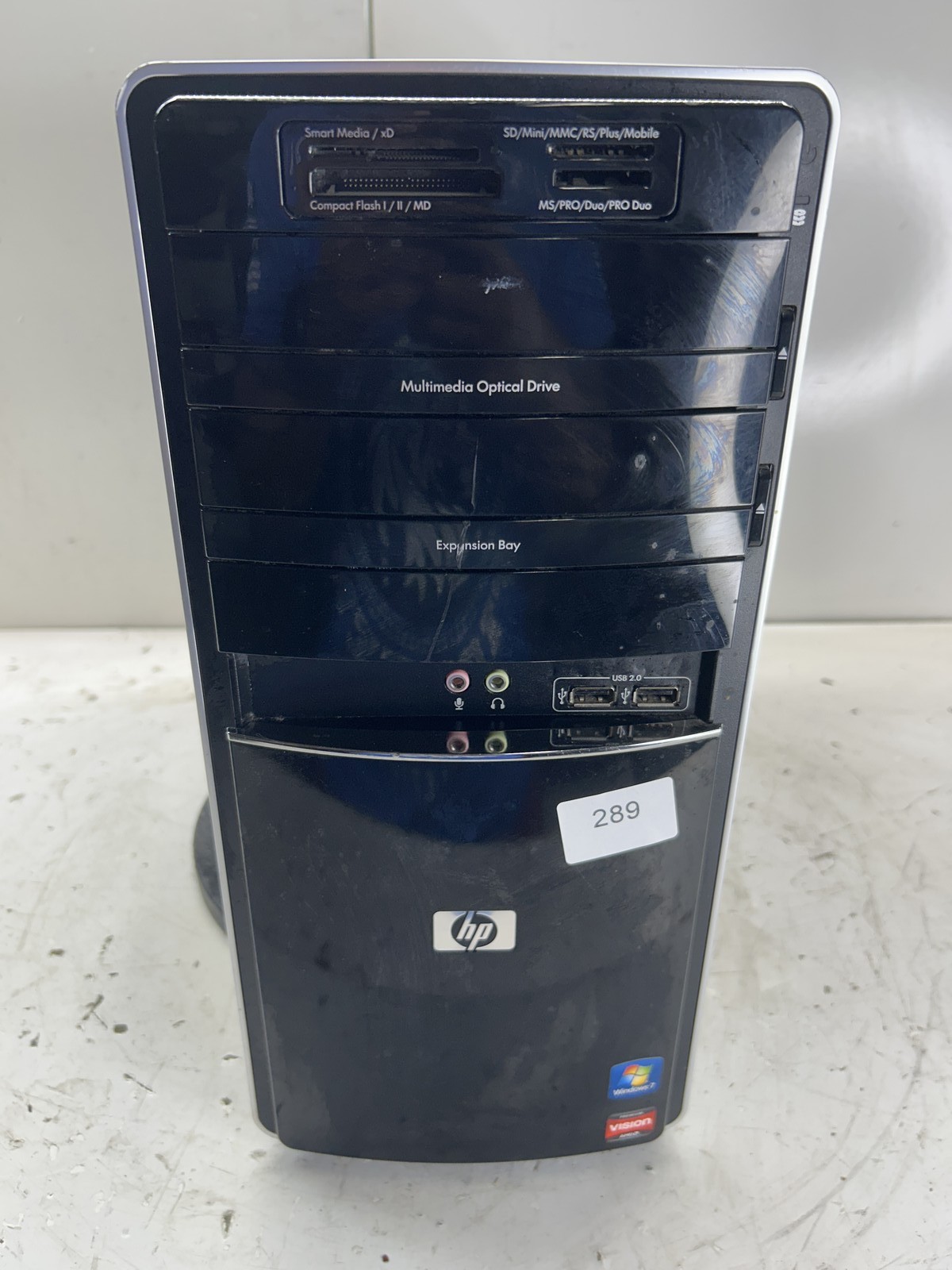 HP Pavilion P6510F AMD Athlon II X4 630 2.80GHz 4GB NO HDD