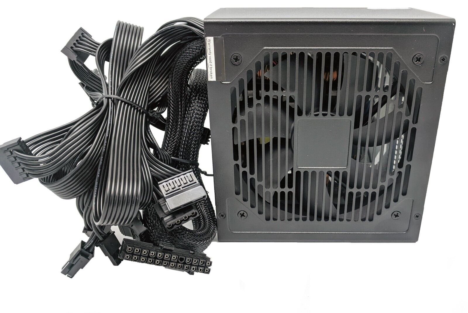 High Efficiency 500W Safety & 80plus Tested ATX 24Pin 2-PCIE Power Supply PC PSU