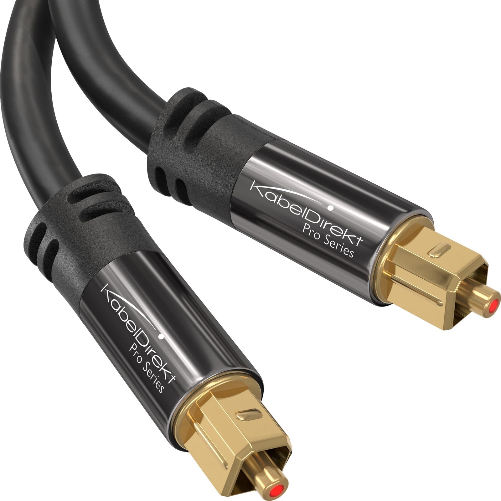 – Optical Audio TOSLINK Cable – 10ft – Soundbar