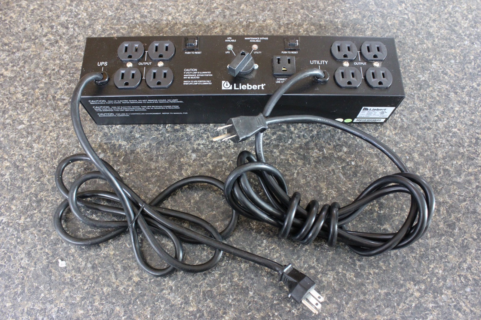 Emerson Liebert Micropod AC Power System MP2-115A #0450