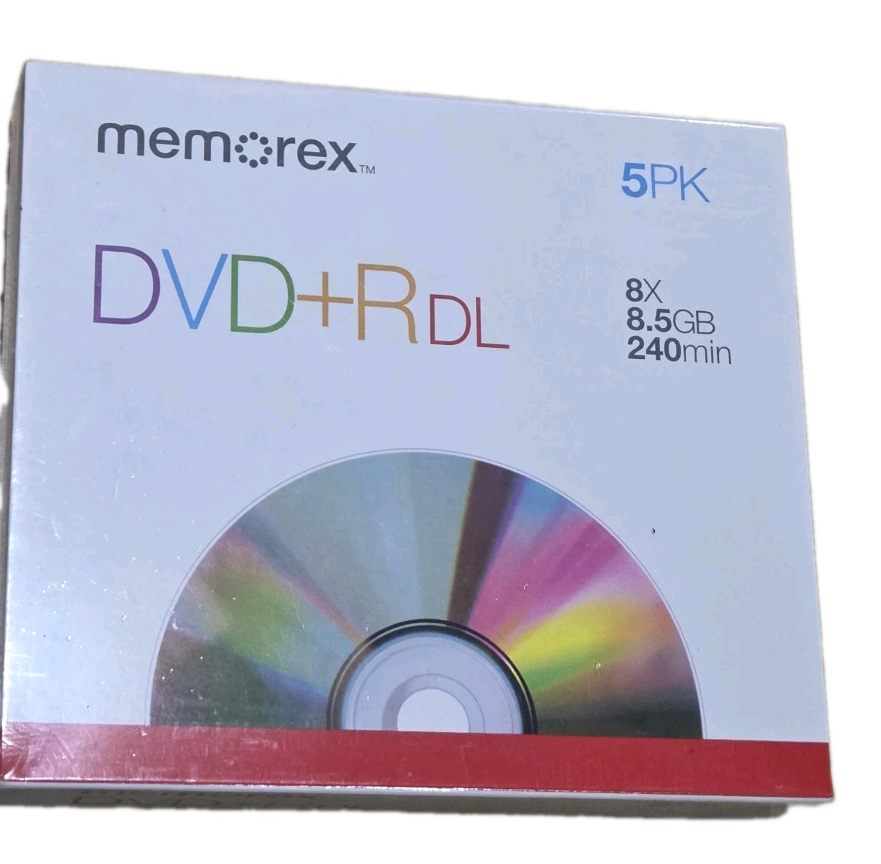 Memorex DVD+R DL 8.5GB 5-Pack (Sealed)