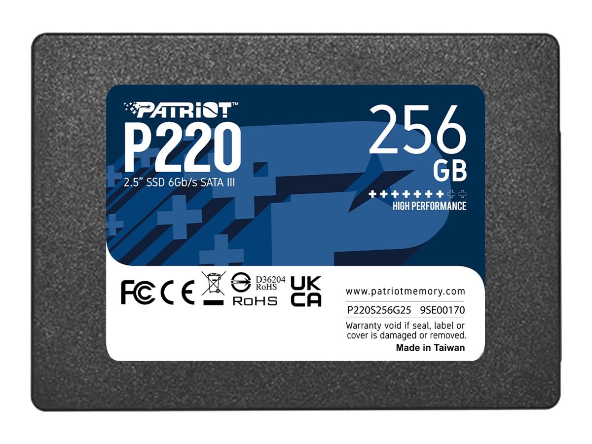 PATRIOT Memory P220 256GB 2.5" Serial ATA III (P220S256G25) SATA III 2.5"
