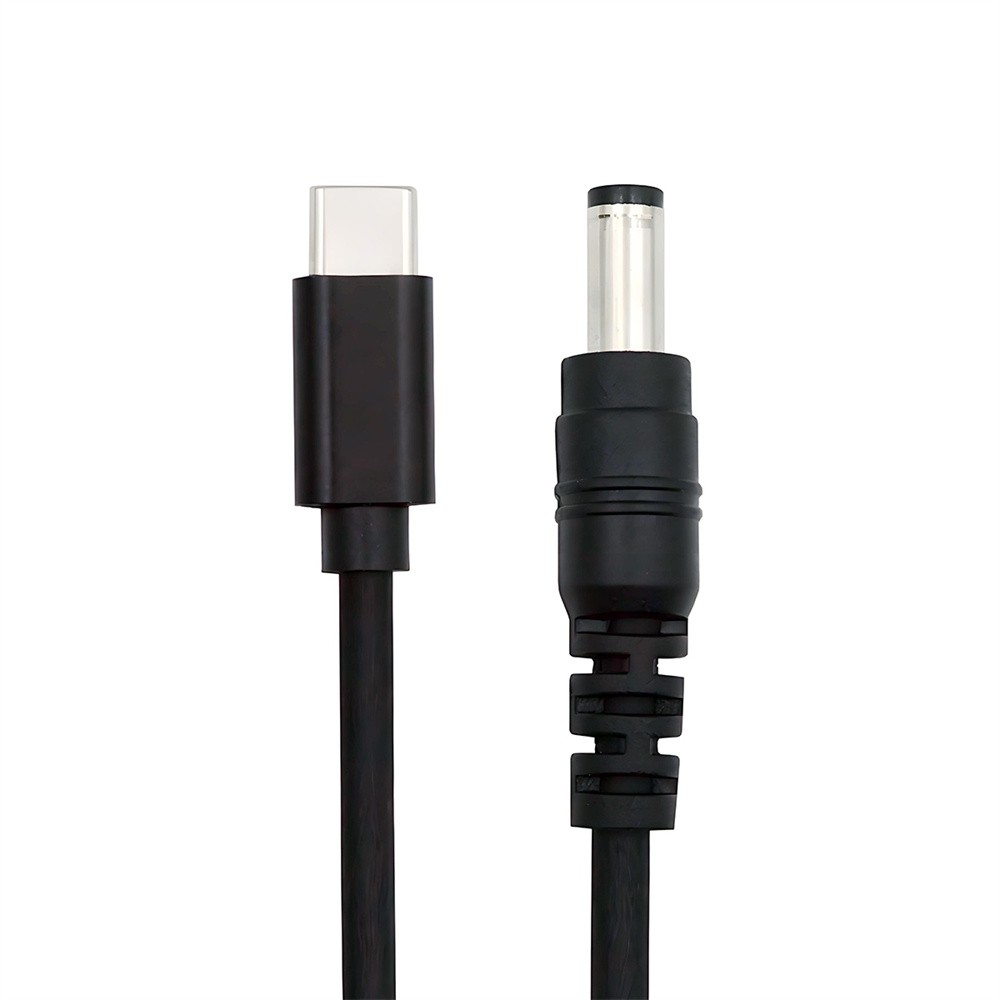 USB-C Male Power to DC 5.5x2.1mm 12V Plug Cable PD Emulator Trigger Cord 150cm