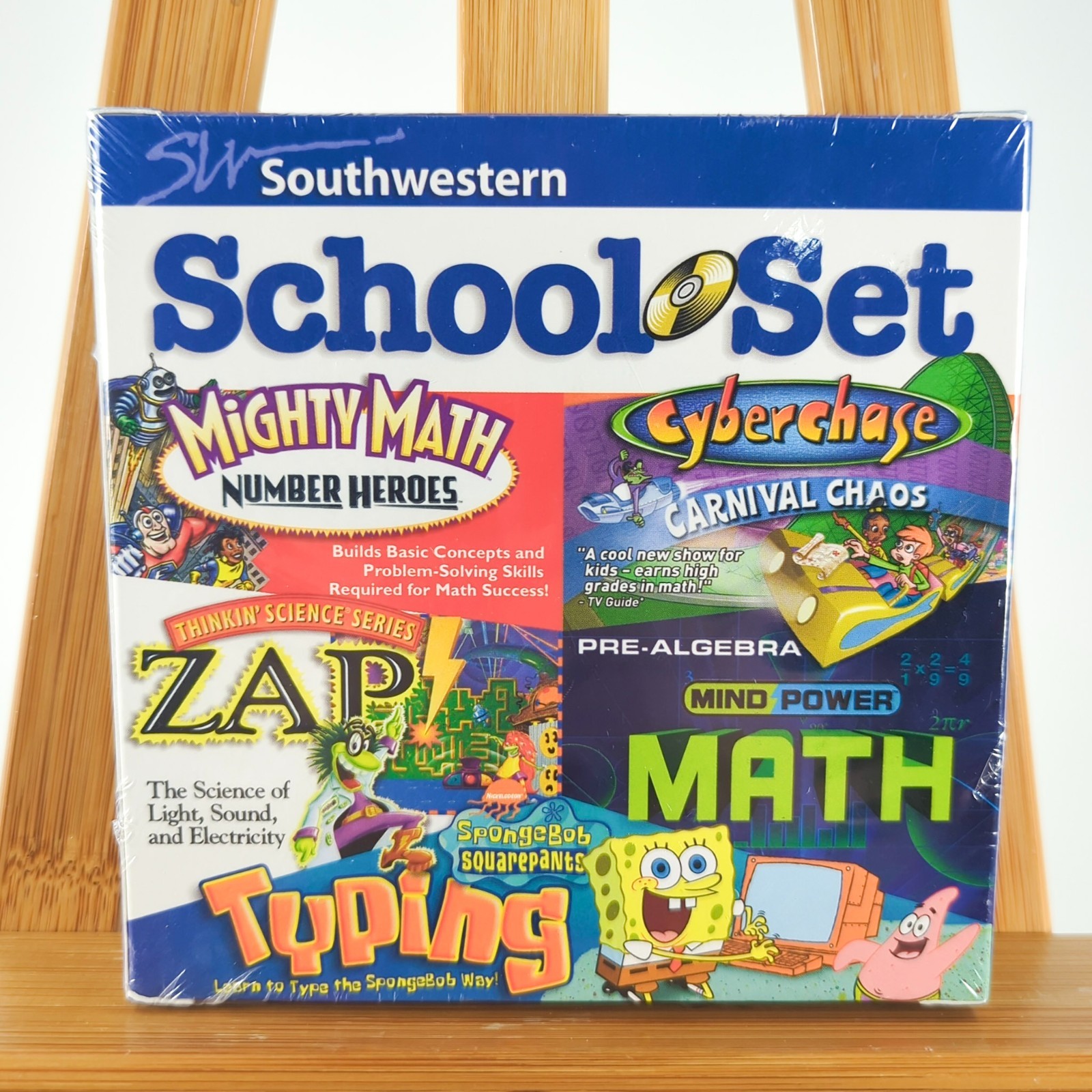 Southwestern School Set (Windows PC) SpongeBob Typing, Mighty Math, and More