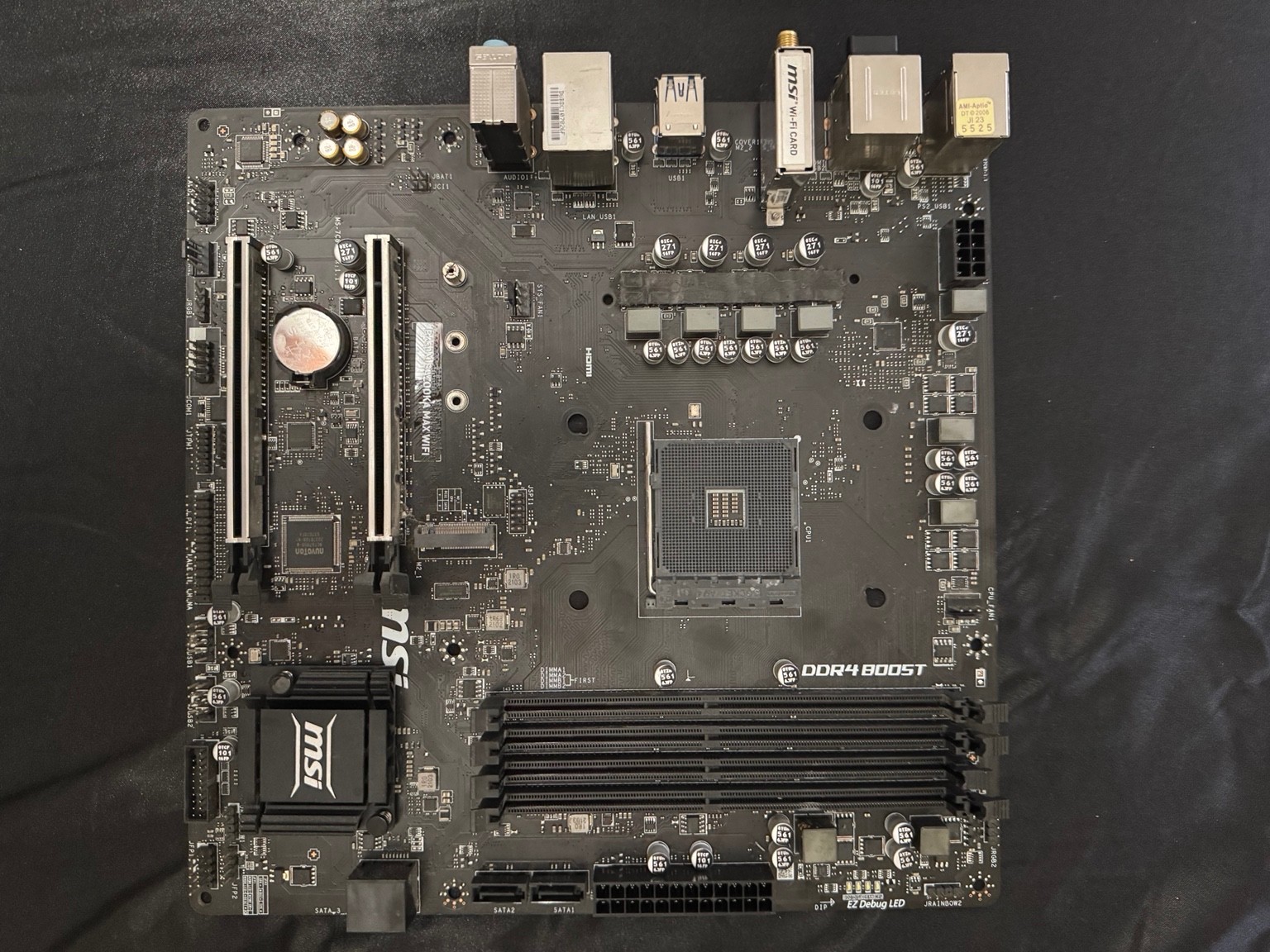 MSI B450M Bazooka Max WiFi AM4 Micro ATX Motherboard