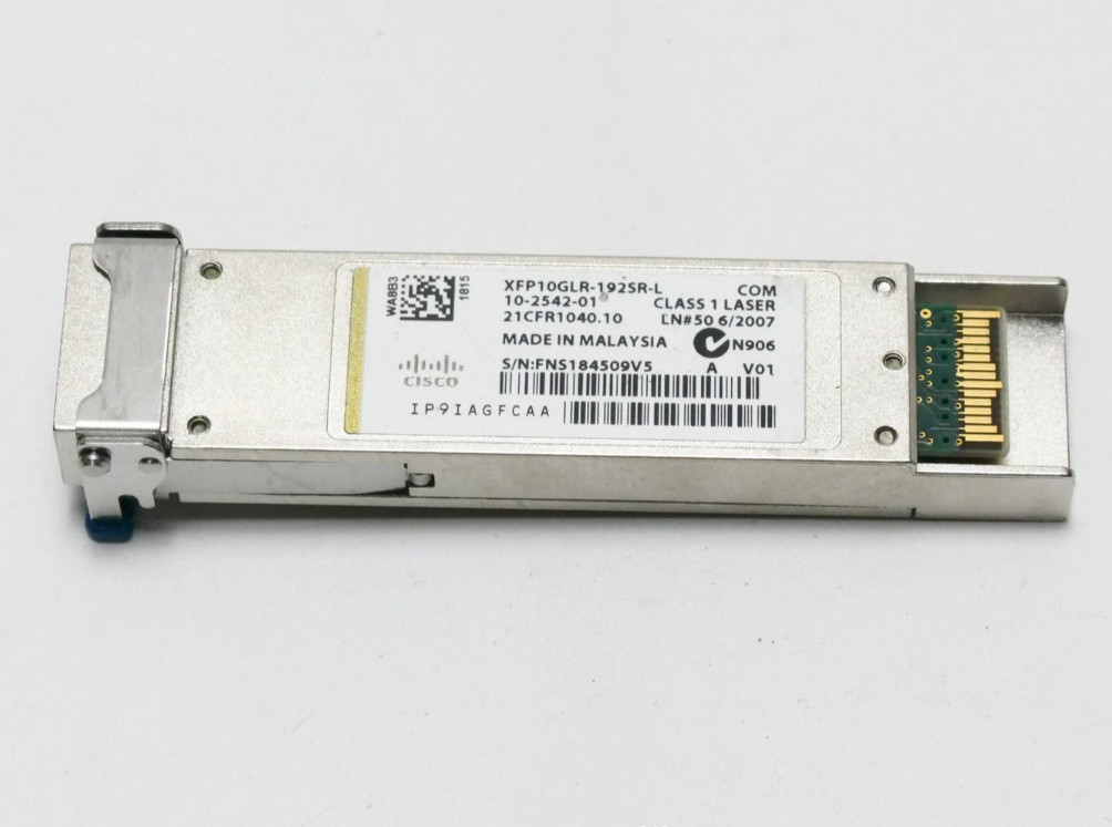 Used Finisar XFP10GLR-192SR-L 10GBASE-LR XFP Transceiver Module 10G 1310nm 10km