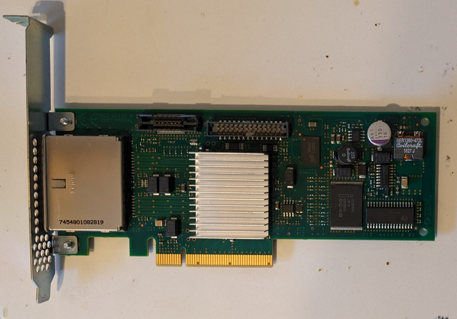 IBM EJ1P Adapter PCIe SAS Tape/DVD Dual-Port 3Gb x8 Adapter Card