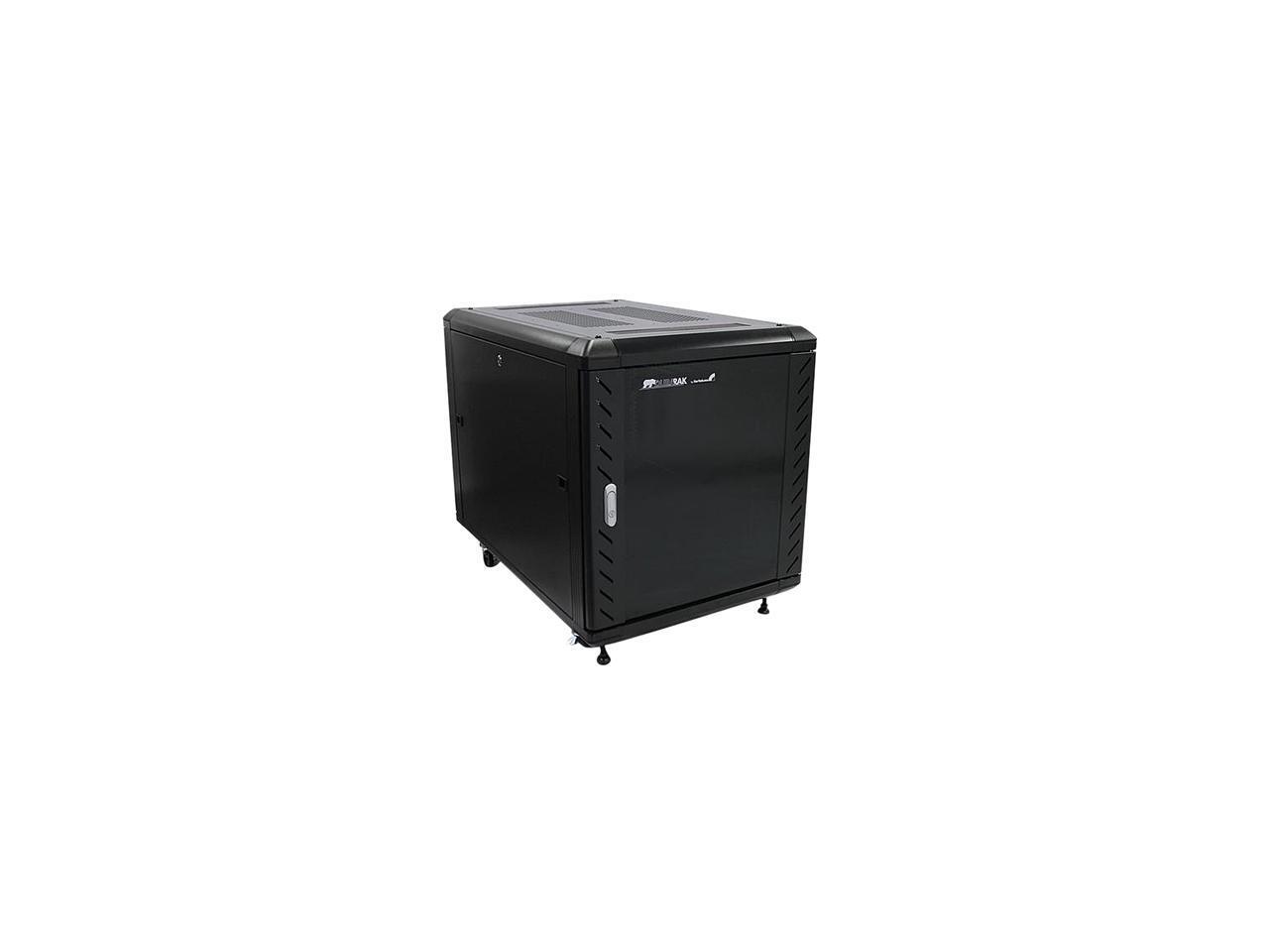 StarTech.com RK1236BKF Portable Server Rack Cabinet - 12U Server Rack - 36 in -