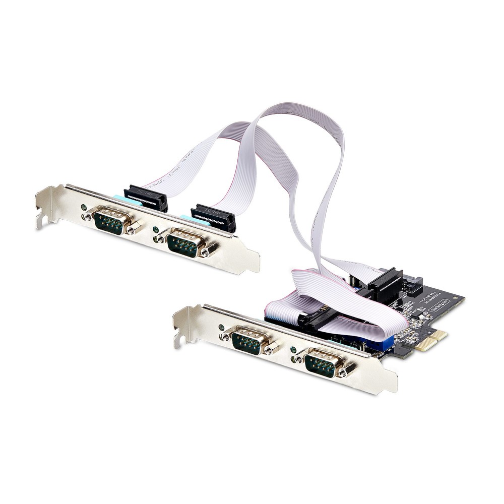 StarTech PS74ADF-SERIAL-CARD Startech Cc 4Port Serial Pcie Card Lp Bracket