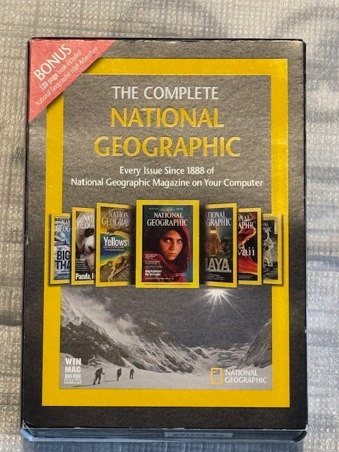 The Complete National Geographic  Every Issue from 1888 - 2009 6 BRAND NEW DVDs
