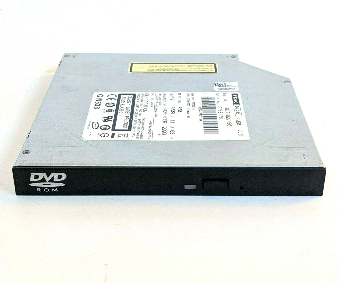 Dell R510 Server DVD-ROM Drive DV-28S-W (TEAC)