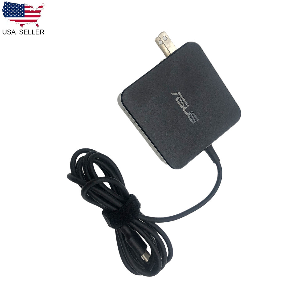 65w TYPE-C AC Power Charger Adapter for ASUS USB-C 20V 65W 3.25A US New