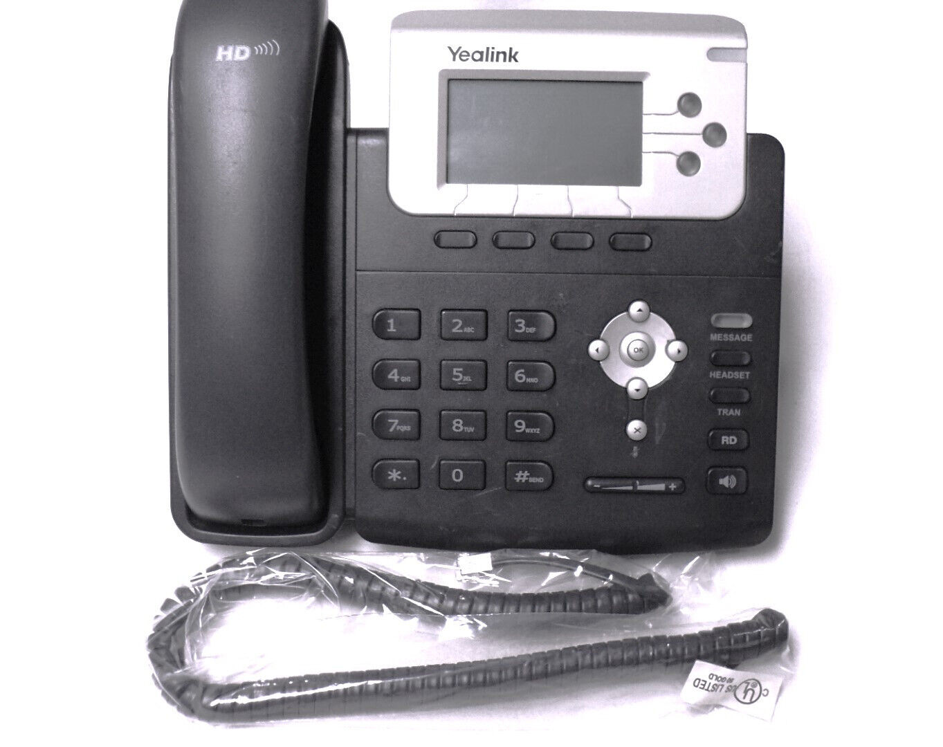 Yealink SIP-T22P IP Phone with Stand PoE VoIP Warranty VoIP Tested