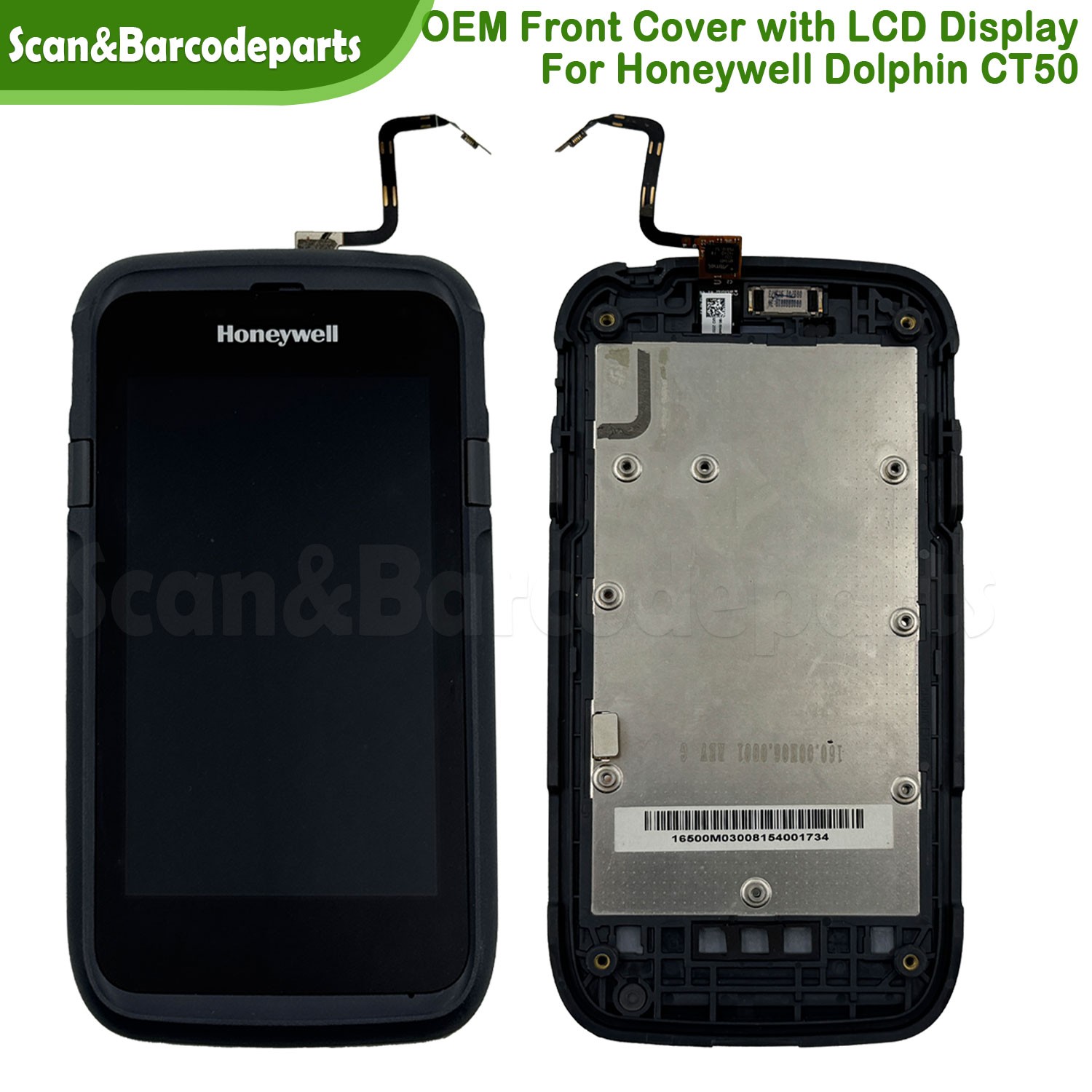 OEM Honeywell Dolphin CT50 Front Cover with LCD Screen 100% Tested