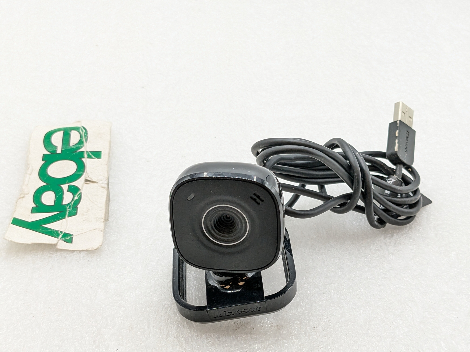 Microsoft Web Cam LifeCam VX-800 White Model 1407 Plug And Play Clear Video